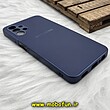 قاب گوشی Galaxy A13 4G سامسونگ مدل PVD ضد خش پشت گلس شیشه ای محافظ لنز دار سرمه ای کد 680