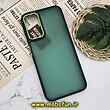 قاب گوشی Galaxy A14 4G - Galaxy A14 5G سامسونگ پشت مات متال کیس دور سیلیکونی سبز کد 256