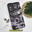 قاب گوشی Galaxy A14 4G - Galaxy A14 5G سامسونگ طرح کبریتی چرمی اورجینال Unique Case محافظ لنزدار کپسولی THE NORTH FACE کد 261