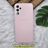 قاب گوشی Galaxy A14 4G - Galaxy A14 5G سامسونگ مدل PVD ضد خش پشت گلس شیشه ای محافظ لنز دار صورتی کد 290