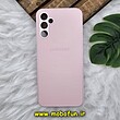 قاب گوشی Galaxy A14 4G - Galaxy A14 5G سامسونگ مدل PVD ضد خش پشت گلس شیشه ای محافظ لنز دار صورتی کد 290