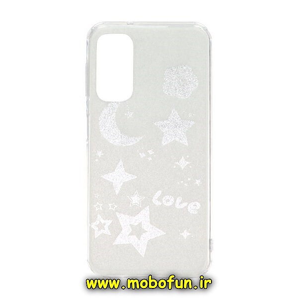 قاب گوشی Galaxy A14 4G - Galaxy A14 5G سامسونگ طرح پشت طلق هولوگرامی اکلیلی براق IMD کپسولی کد 305