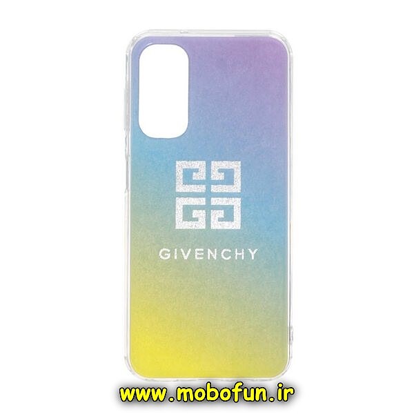 قاب گوشی Galaxy A14 4G - Galaxy A14 5G سامسونگ طرح پشت طلق هولوگرامی اکلیلی براق IMD کپسولی کد 320