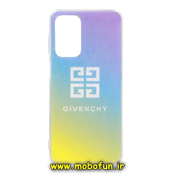 قاب گوشی Galaxy A24 4G سامسونگ طرح پشت طلق هولوگرامی اکلیلی براق IMD کپسولی کد 124
