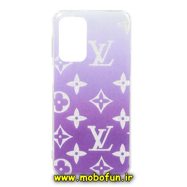 قاب گوشی Galaxy A24 4G سامسونگ طرح پشت طلق هولوگرامی اکلیلی براق IMD کپسولی کد 130