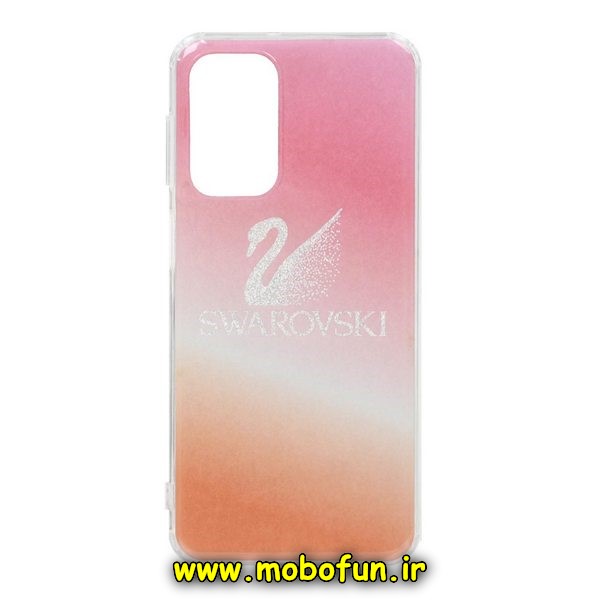 قاب گوشی Galaxy A24 4G سامسونگ طرح پشت طلق هولوگرامی اکلیلی براق IMD کپسولی کد 135