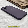 قاب گوشی Galaxy A32 4G سامسونگ مدل PVD ضد خش پشت گلس شیشه ای محافظ لنز دار بنفش کد 913