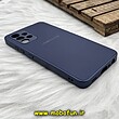 قاب گوشی Galaxy A32 4G سامسونگ مدل PVD ضد خش پشت گلس شیشه ای محافظ لنز دار سرمه ای کد 914