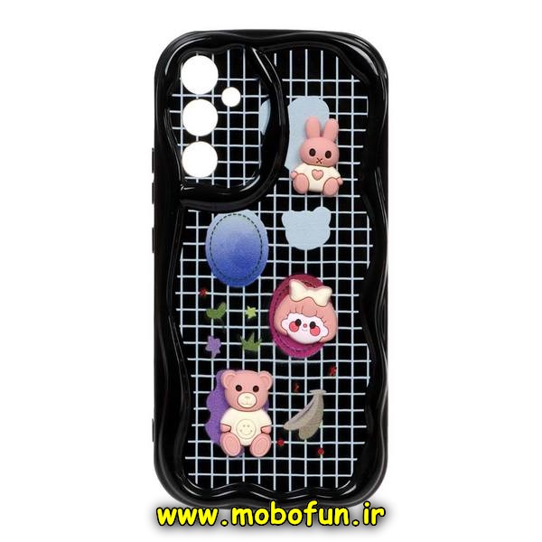 قاب گوشی Galaxy A34 5G سامسونگ طرح عروسکی سه بعدی TPU محافظ لنز دار کد 215