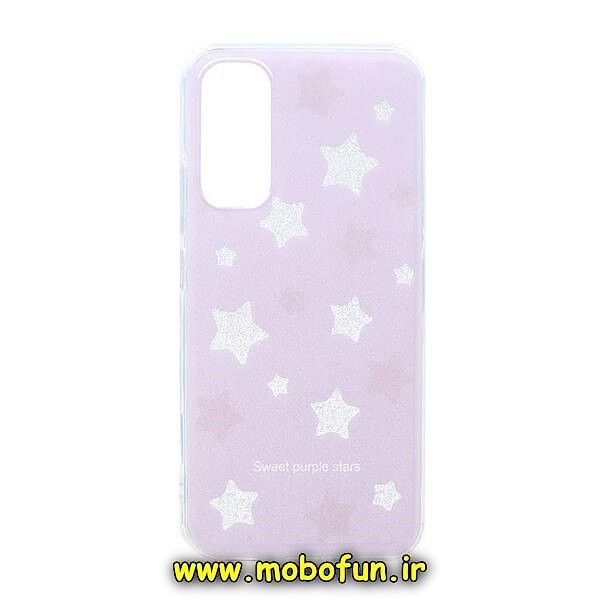 قاب گوشی Galaxy A34 5G سامسونگ طرح پشت طلق هولوگرامی اکلیلی براق IMD کپسولی کد 226