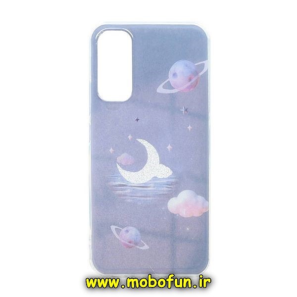 قاب گوشی Galaxy A34 5G سامسونگ طرح پشت طلق هولوگرامی اکلیلی براق IMD کپسولی کد 241