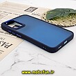 قاب گوشی Galaxy A34 5G سامسونگ پشت مات متال کیس دور سیلیکونی سرمه ای کد 256