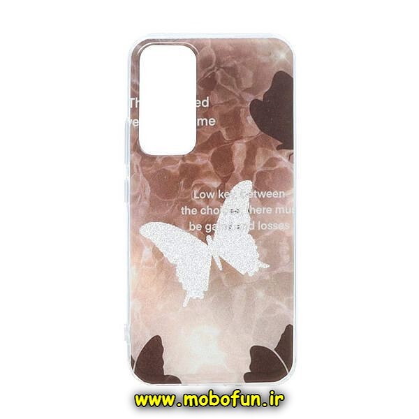 قاب گوشی Galaxy A54 5G سامسونگ طرح پشت طلق هولوگرامی اکلیلی براق IMD کپسولی کد 293