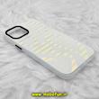 قاب گوشی iPhone 12 Pro Max آیفون طرح قلب سفید ضد ضربه هولوگرامی یانگ کیت Unique Case کد 649
