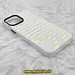 قاب گوشی iPhone 13 Pro Max آیفون طرح قلب سفید ضد ضربه هولوگرامی یانگ کیت Unique Case کد 542