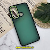قاب گوشی Redmi Note 8 - Redmi Note 8 2021 شیائومی پشت مات متال کیس دور سیلیکونی سبز تیره کد 841