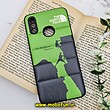 قاب گوشی Galaxy A10S سامسونگ طرح دار پافر چرمی محافظ لنز دار THE NORTH FACE کد 627