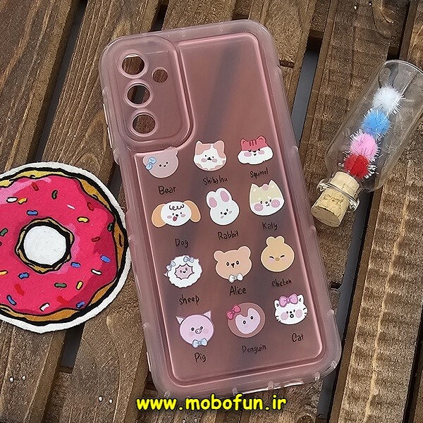 قاب گوشی Galaxy A14 4G - Galaxy A14 5G سامسونگ طرح دار فانتزی عروسکی ژله ای شفاف محافظ لنز دار کپسولی (لاکچری) کد 326
