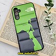 قاب گوشی Galaxy A14 4G - Galaxy A14 5G سامسونگ طرح دار پافر چرمی محافظ لنز دار THE NORTH FACE کد 348