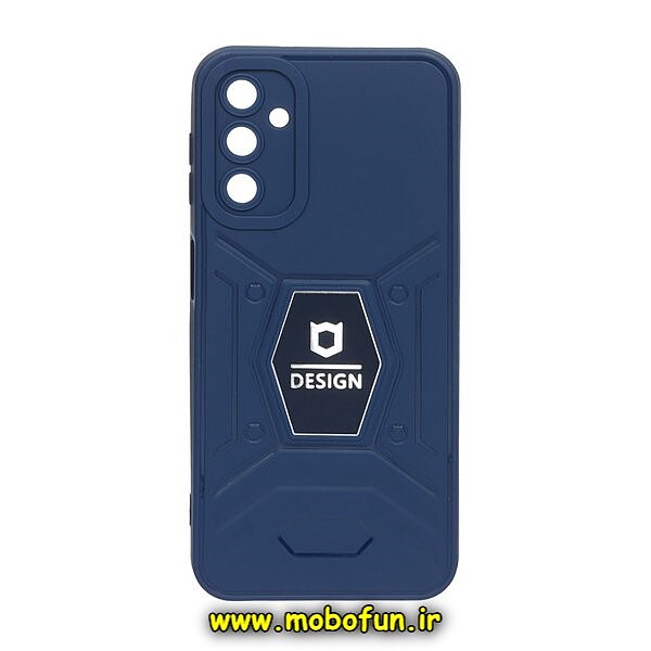 قاب گوشی Galaxy A14 4G - Galaxy A14 5G سامسونگ طرح ضد ضربه بتمن فول ژله ای اورجینال DESIGN محافظ لنز دار سرمه ای کد 435