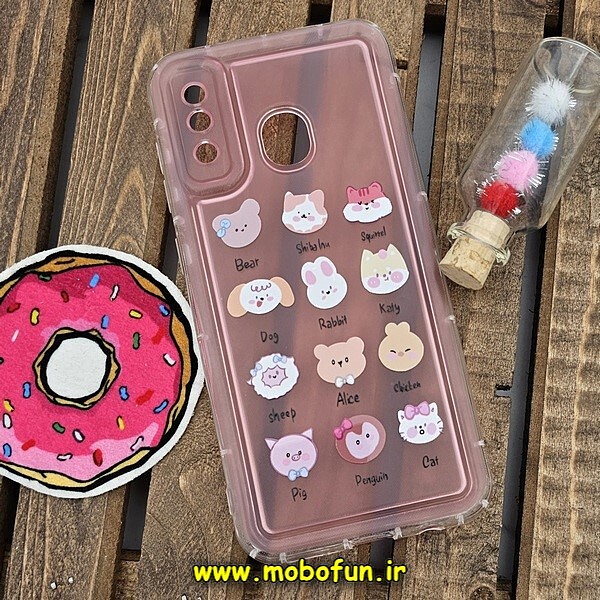 قاب گوشی Galaxy A20 - Galaxy A30 سامسونگ طرح دار فانتزی عروسکی ژله ای شفاف محافظ لنز دار کپسولی (لاکچری) کد 590