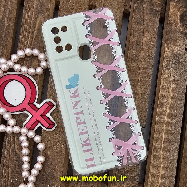 قاب گوشی Galaxy A21S سامسونگ طرح دار فانتزی عروسکی ژله ای شفاف محافظ لنز دار کپسولی (لاکچری) کد 747