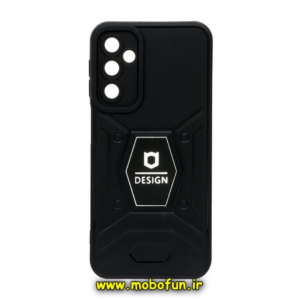 قاب گوشی Galaxy A24 4G سامسونگ طرح ضد ضربه بتمن فول ژله ای اورجینال DESIGN محافظ لنز دار مشکی کد 206