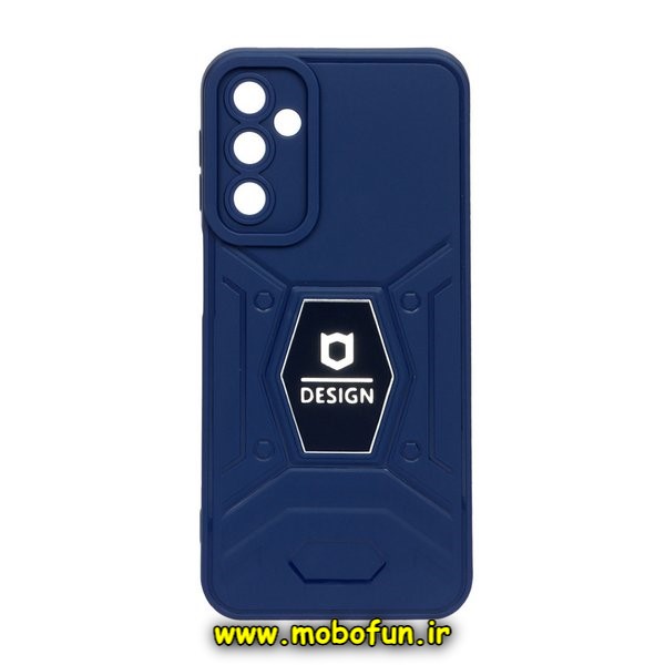 قاب گوشی Galaxy A24 4G سامسونگ طرح ضد ضربه بتمن فول ژله ای اورجینال DESIGN محافظ لنز دار سرمه ای کد 207