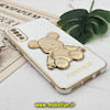 قاب گوشی Galaxy A30S - Galaxy A50S - Galaxy A50 سامسونگ طرح ژله ای مای کیس خرس طلایی تدی برجسته POWER BEAR محافظ لنز دار پاپ سوکت دار سفید کد 989