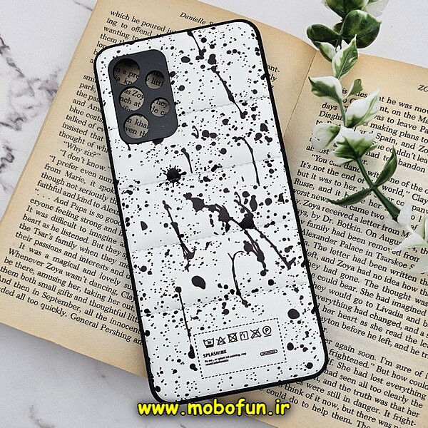 قاب گوشی Galaxy A32 4G سامسونگ طرح دار پافر چرمی محافظ لنز دار اسپرت SPORT کد 949