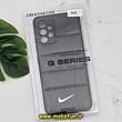 قاب گوشی Galaxy A32 4G سامسونگ طرح دار پافر چرمی محافظ لنز دار نایکی NIKE کد 951
