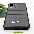 قاب گوشی Galaxy A32 4G سامسونگ طرح دار پافر چرمی محافظ لنز دار نایکی NIKE کد 951