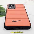 قاب گوشی Galaxy A33 5G سامسونگ طرح دار پافر چرمی محافظ لنز دار نایکی NIKE کد 509