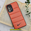 قاب گوشی Galaxy A33 5G سامسونگ طرح دار پافر چرمی محافظ لنز دار نایکی NIKE کد 509
