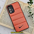 قاب گوشی Galaxy A33 5G سامسونگ طرح دار پافر چرمی محافظ لنز دار نایکی NIKE کد 509