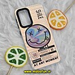 قاب گوشی Galaxy A33 5G سامسونگ طرح لبخند Smile ضد ضربه هولوگرامی یانگ کیت Unique Case کد 516