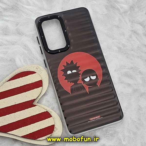 قاب گوشی Galaxy A33 5G سامسونگ طرح RICK AND MORTY ضد ضربه هولوگرامی یانگ کیت Unique Case کد 519