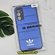 قاب گوشی Galaxy A34 5G سامسونگ طرح دار پافر چرمی محافظ لنز دار آدیداس adidas کد 297