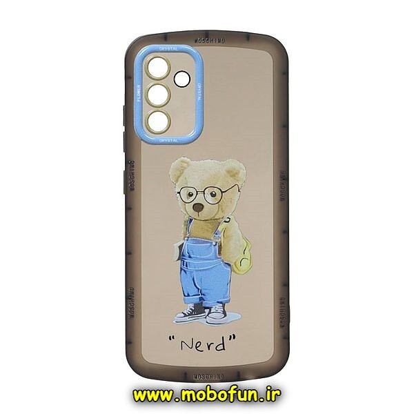 قاب گوشی Galaxy A34 5G سامسونگ طرح ژله ای شفاف بالشتی خرس تدی محافظ لنز دار کد 314
