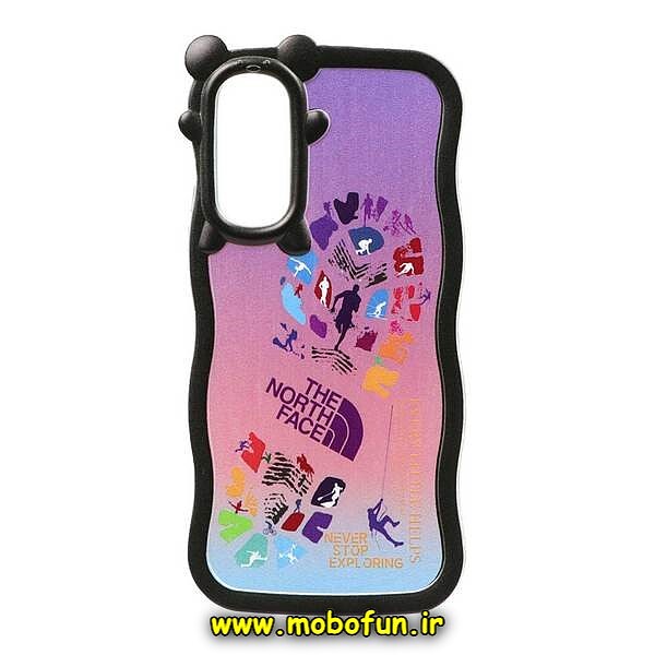 قاب گوشی Galaxy A34 5G سامسونگ فانتزی ایربگ دار طرح THE NORTH FACE کد 350