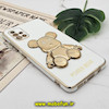 قاب گوشی Galaxy A51 سامسونگ طرح ژله ای مای کیس خرس طلایی تدی برجسته POWER BEAR محافظ لنز دار پاپ سوکت دار سفید کد 857