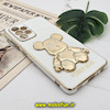 قاب گوشی Galaxy A52 4G - Galaxy A52 5G - Galaxy A52S سامسونگ طرح ژله ای مای کیس خرس طلایی تدی برجسته POWER BEAR محافظ لنز دار پاپ سوکت دار سفید کد 1148