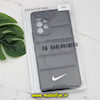 قاب گوشی Galaxy A53 5G سامسونگ طرح دار پافر چرمی محافظ لنز دار نایکی NIKE کد 701