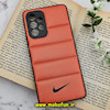 قاب گوشی Galaxy A53 5G سامسونگ طرح دار پافر چرمی محافظ لنز دار نایکی NIKE کد 702
