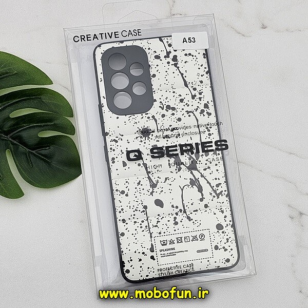 قاب گوشی Galaxy A53 5G سامسونگ طرح دار پافر چرمی محافظ لنز دار اسپرت SPORT کد 706
