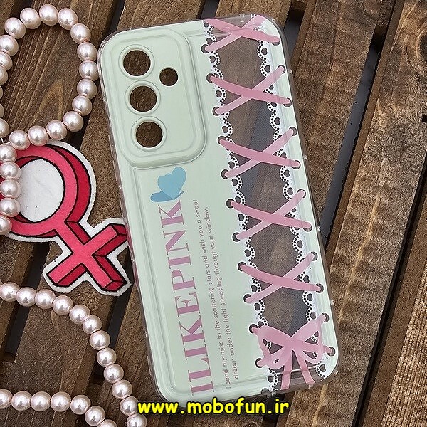 قاب گوشی Galaxy A54 5G سامسونگ طرح دار فانتزی عروسکی ژله ای شفاف محافظ لنز دار کپسولی (لاکچری) کد 322