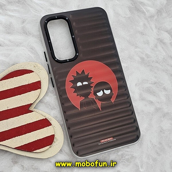 قاب گوشی Galaxy A54 5G سامسونگ طرح RICK AND MORTY ضد ضربه هولوگرامی یانگ کیت Unique Case کد 346