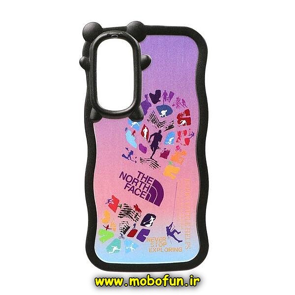 قاب گوشی Galaxy A54 5G سامسونگ فانتزی ایربگ دار طرح THE NORTH FACE کد 433
