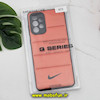 قاب گوشی Galaxy A73 5G سامسونگ طرح دار پافر چرمی محافظ لنز دار نایکی NIKE کد 678