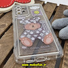 قاب گوشی Galaxy A73 5G سامسونگ طرح دار فانتزی عروسکی ژله ای شفاف محافظ لنز دار کپسولی (لاکچری) کد 699